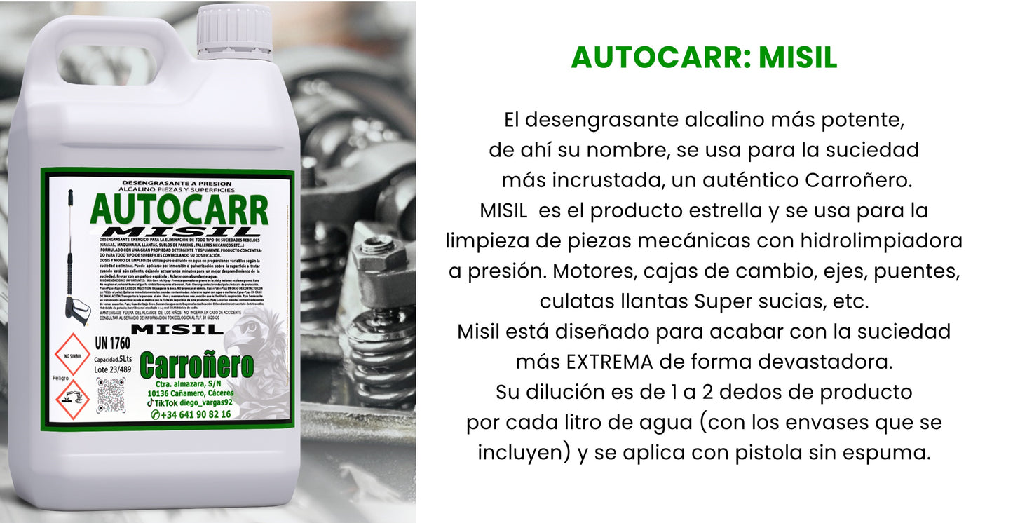 LOTE 3: Carroñero Misil 5 L (talleres) + Regalo